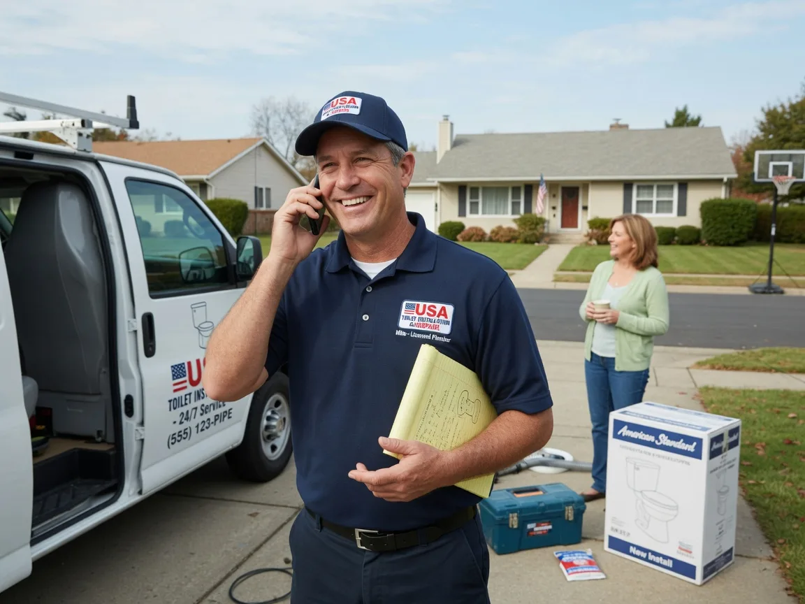 Toilet Installation Suamico, WI FAQs